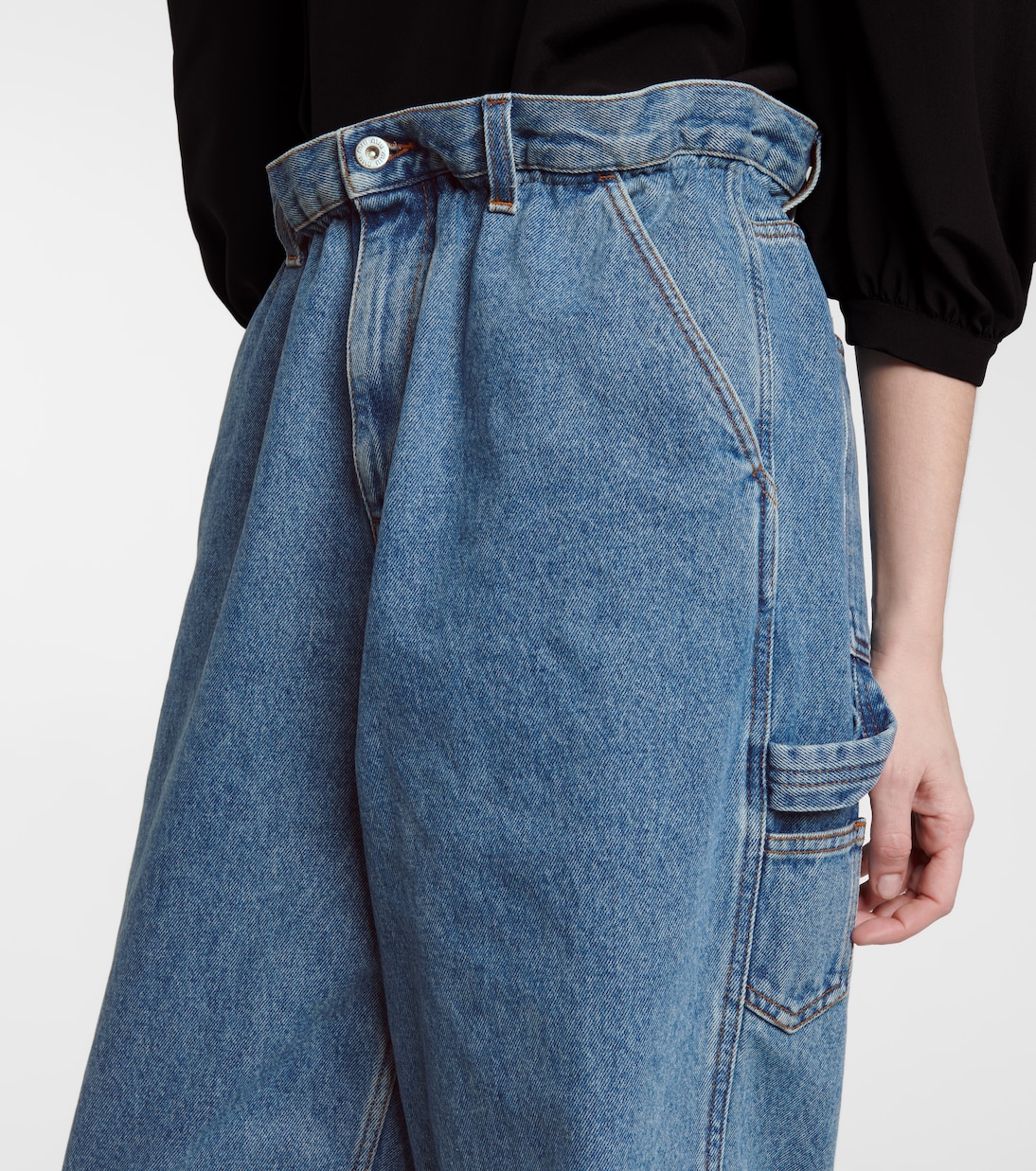 Jeans regular a vita alta | Miu Miu