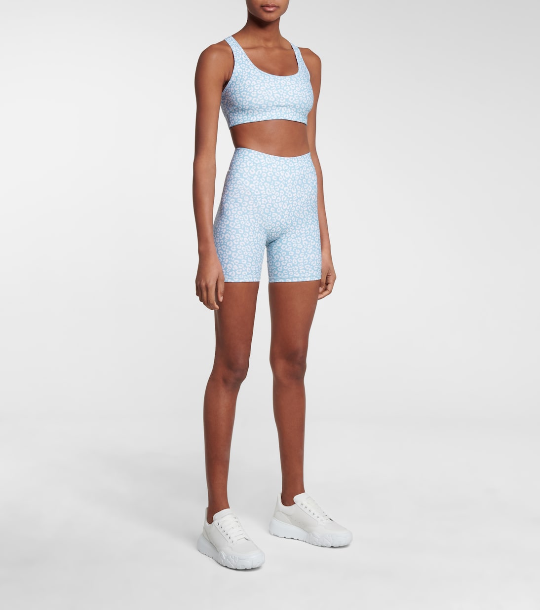 Shorts de tiro alto French Cut | Adam Selman Sport