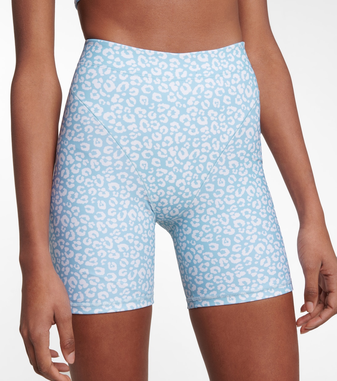 Shorts de tiro alto French Cut | Adam Selman Sport
