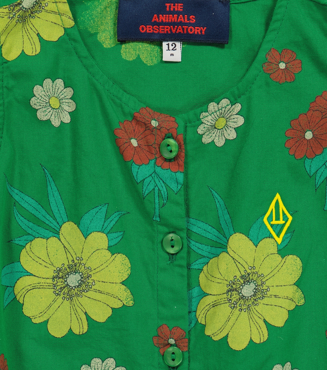Baby Butterfly cotton bodysuit | The Animals Observatory