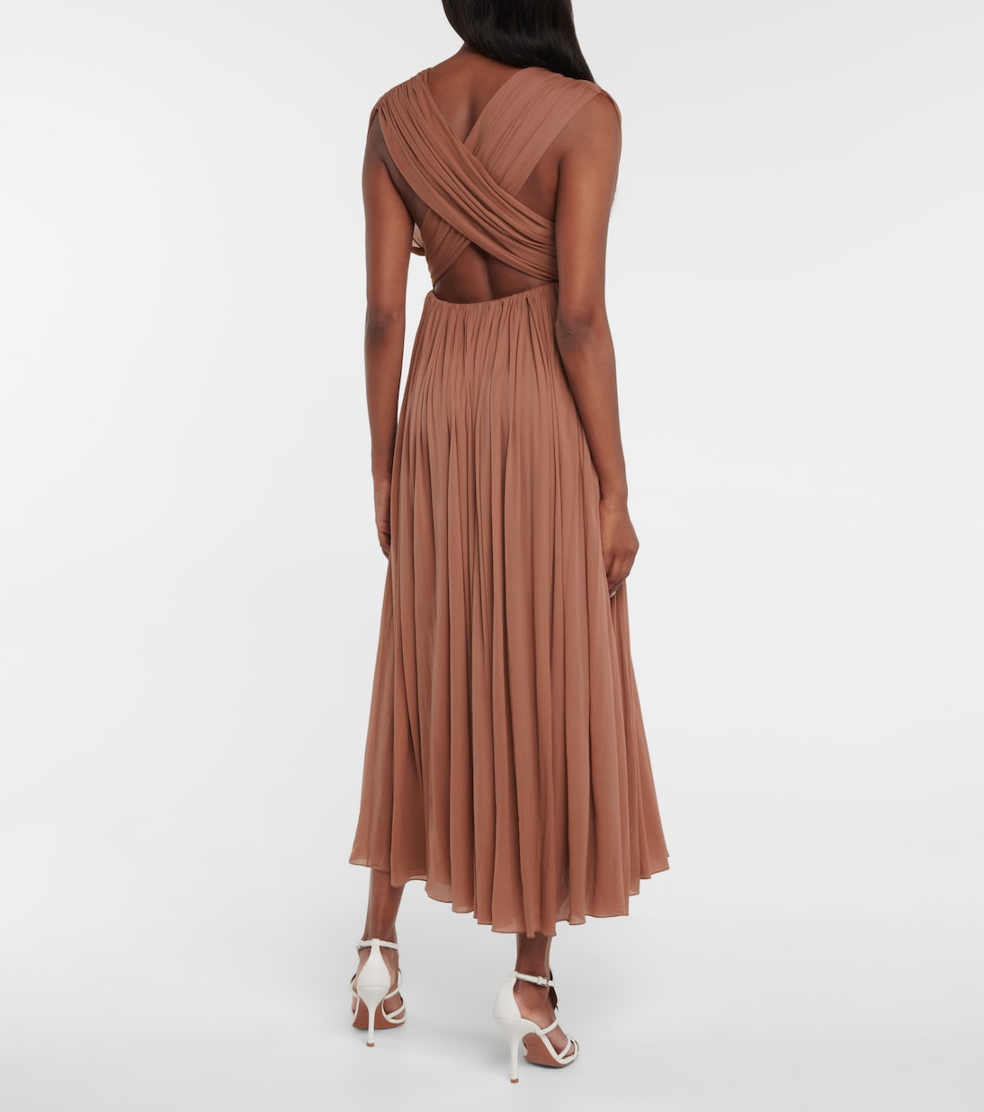 Vestito Midi Plissettato Alaïa per Giovani Stilisti