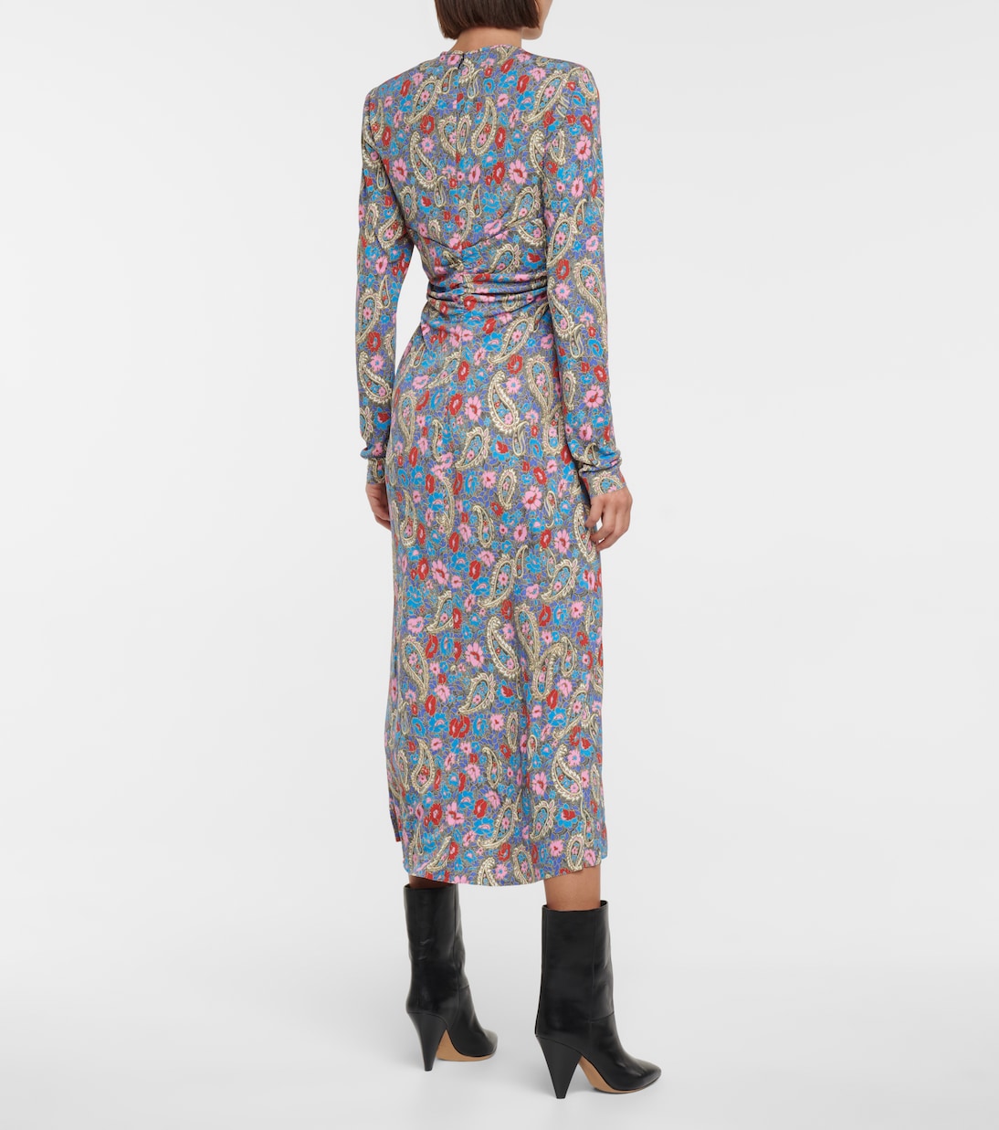 Linario printed crêpe midi dress | Isabel Marant