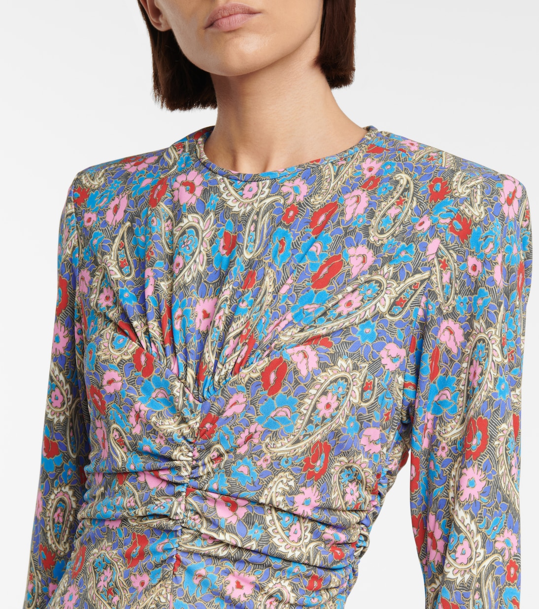 Linario printed crêpe midi dress | Isabel Marant