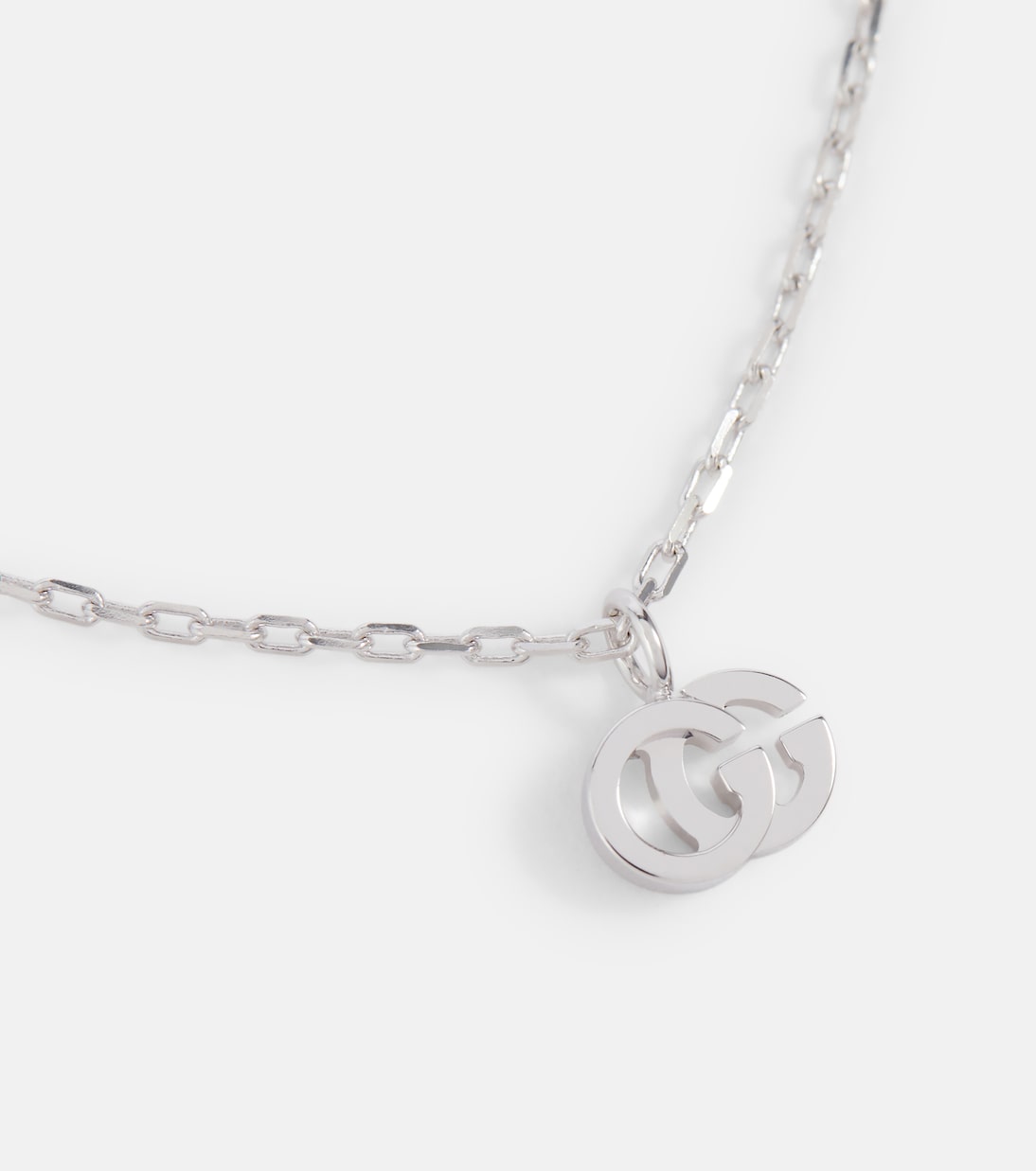 Collana GG Running in oro bianco 18kt | Gucci