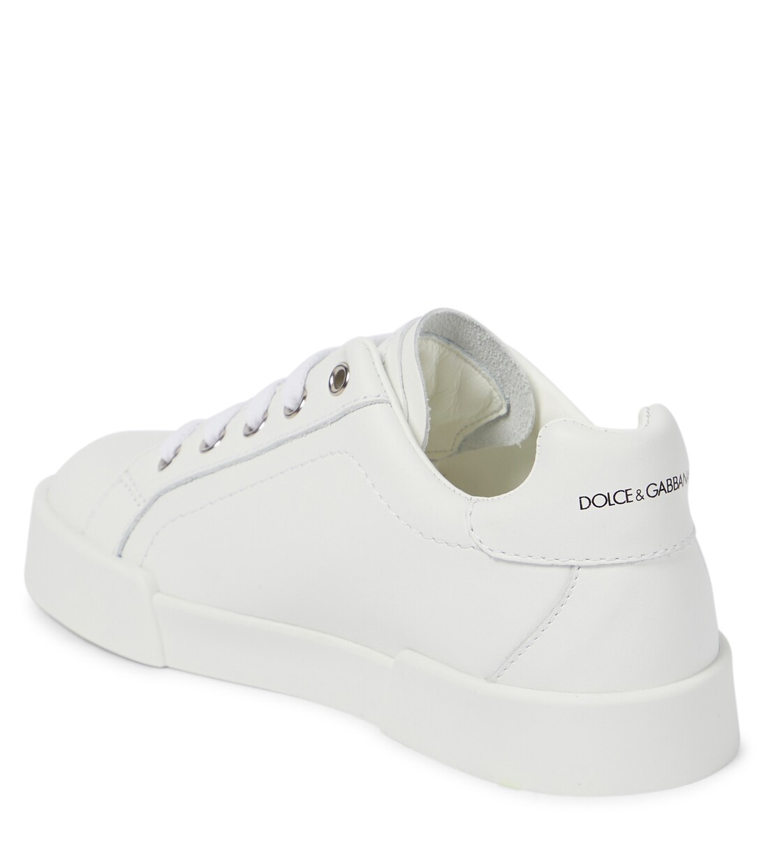 Portofino Light leather sneakers | Dolce&Gabbana Kids