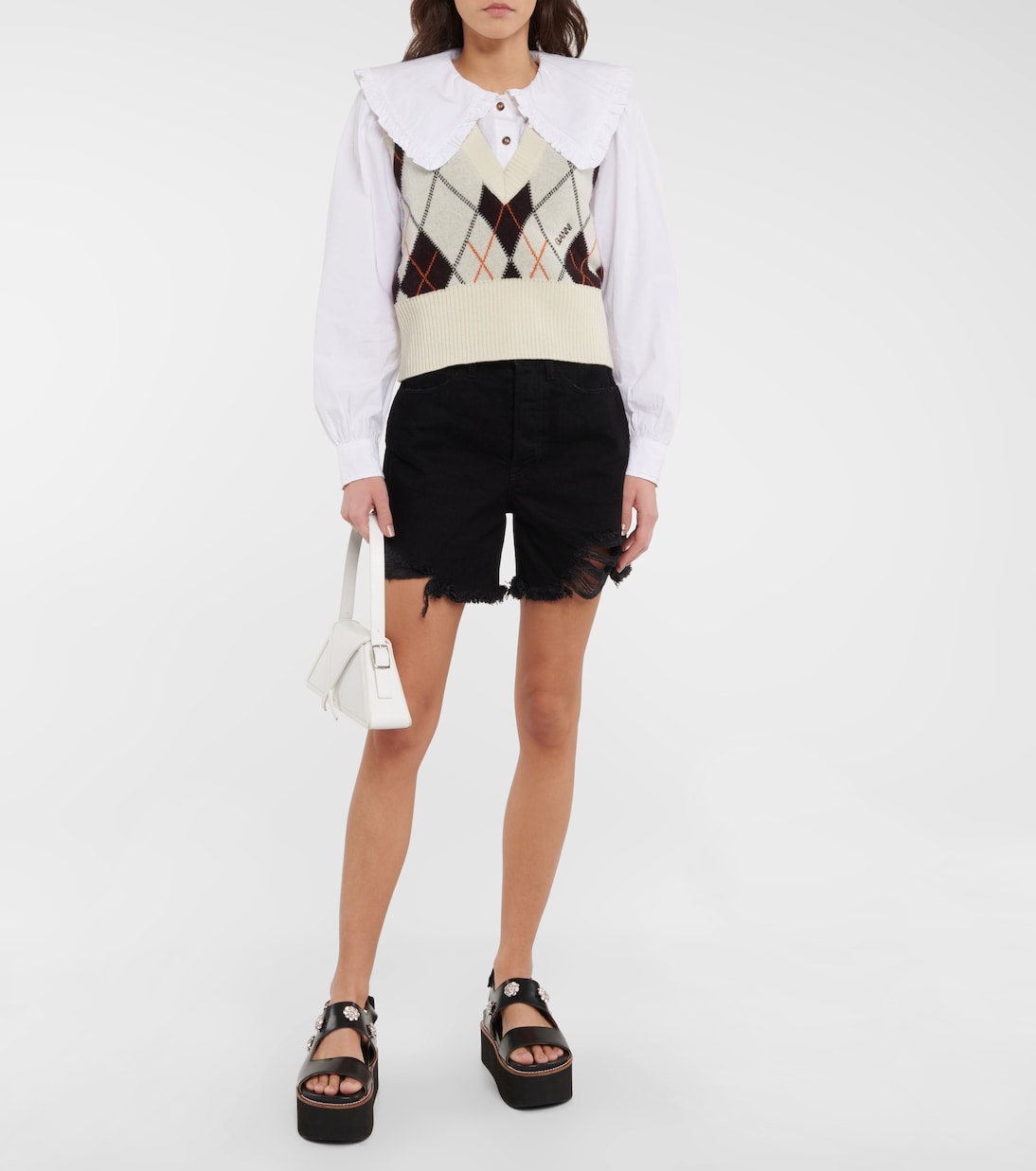 Shorts di jeans Blake a vita alta | 3x1 N.Y.C.