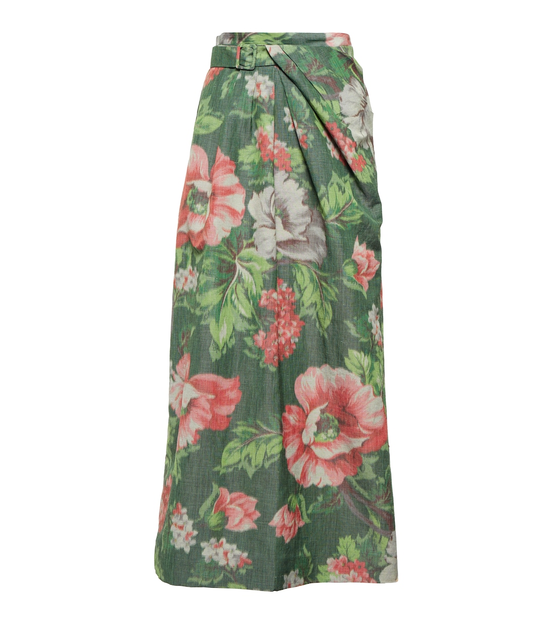 Charlotte floral wrap midi skirt | Erdem