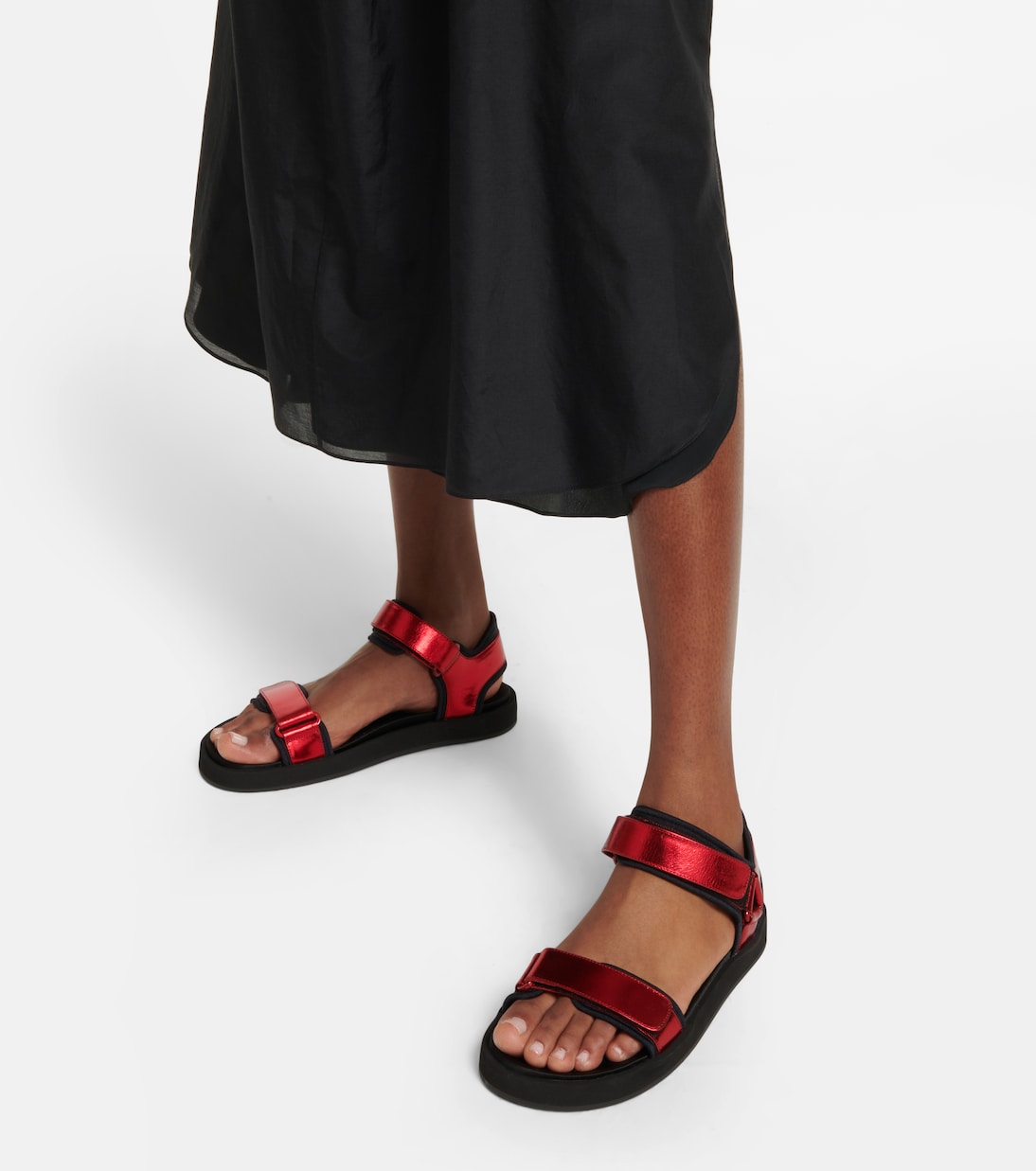 Hook and Loop leather sandals | The Row