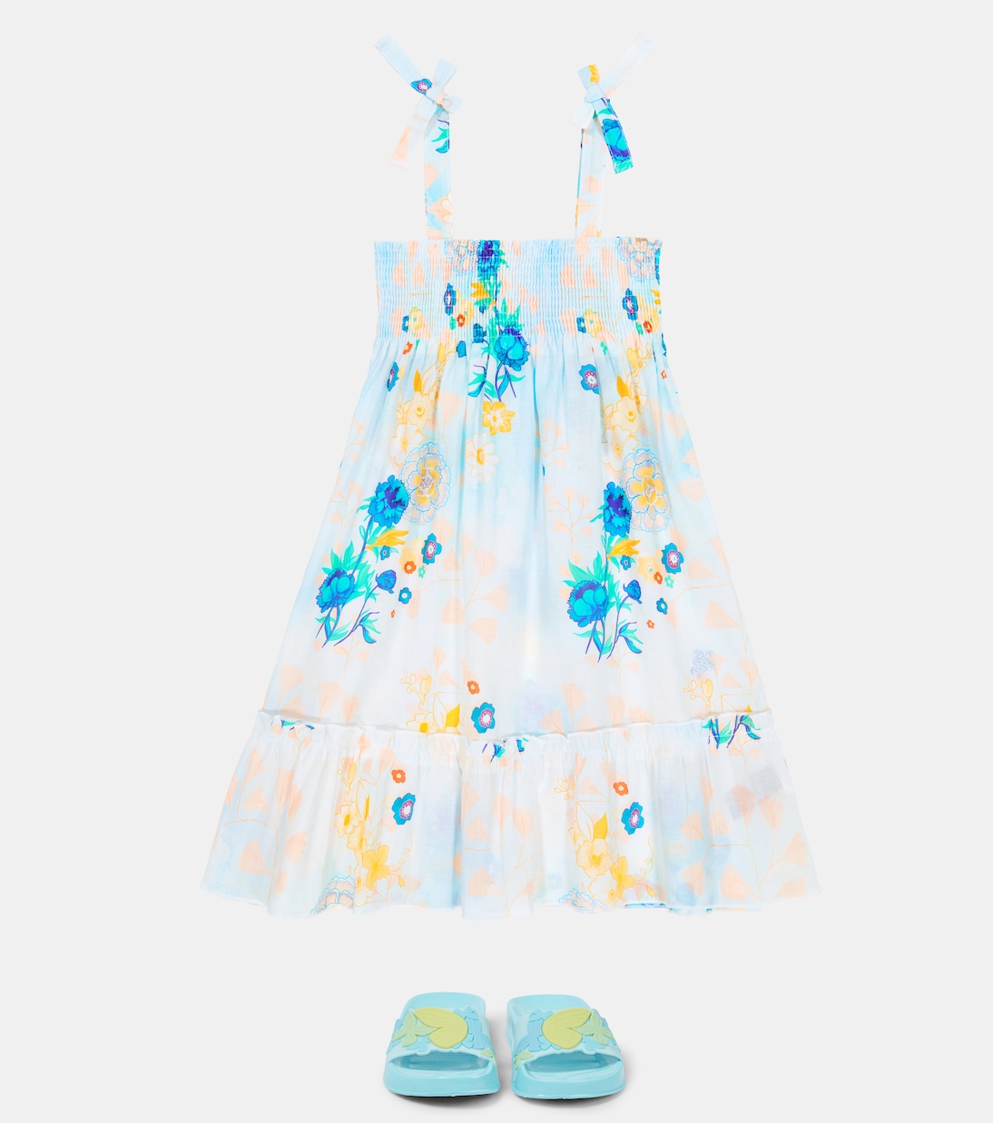 Abito Gloss in cotone con stampa | Vilebrequin Kids