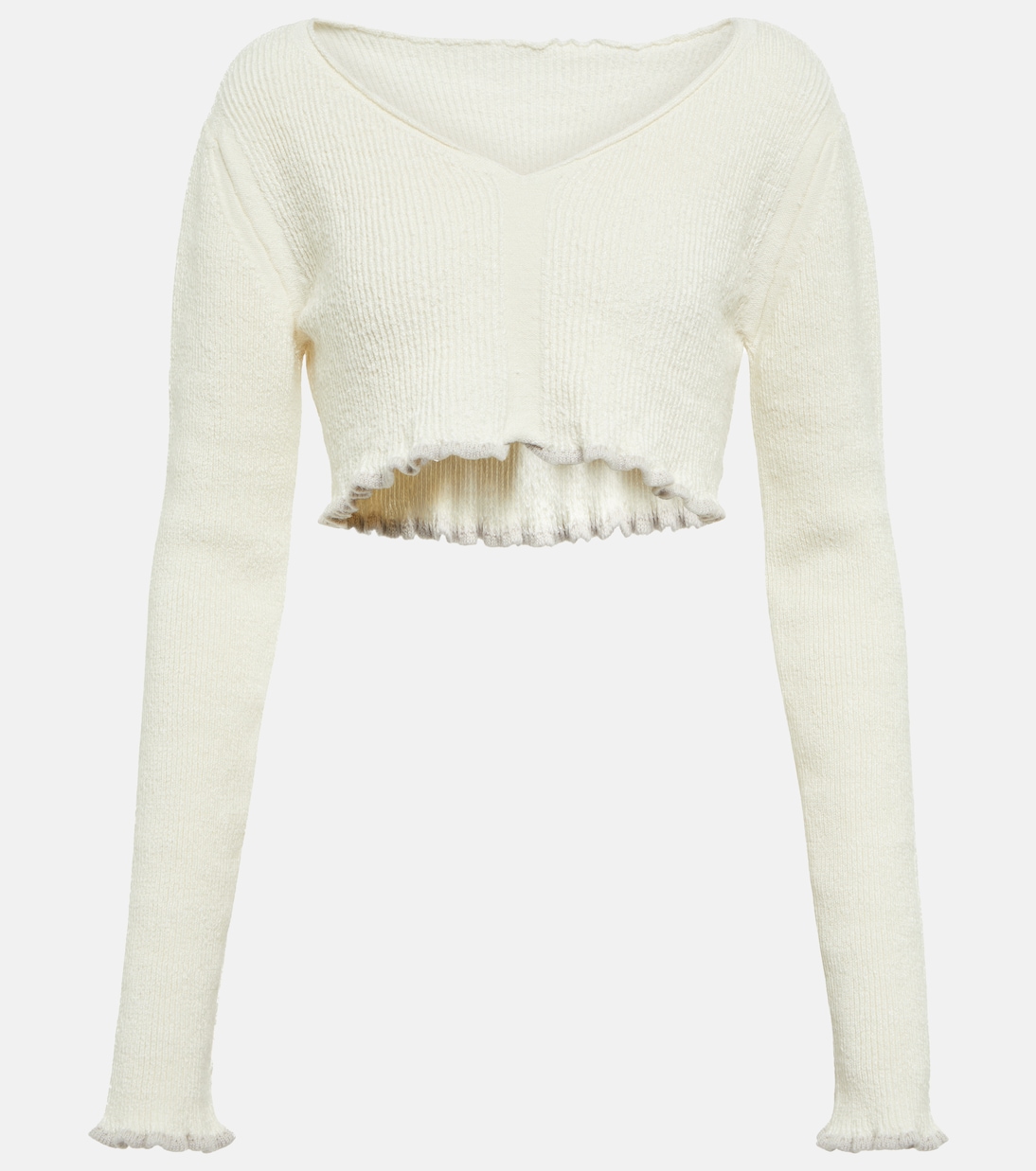 Crop top La Maille Santon | Jacquemus