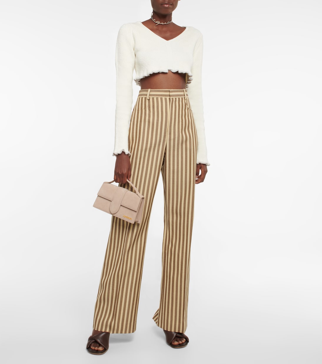Crop top La Maille Santon | Jacquemus