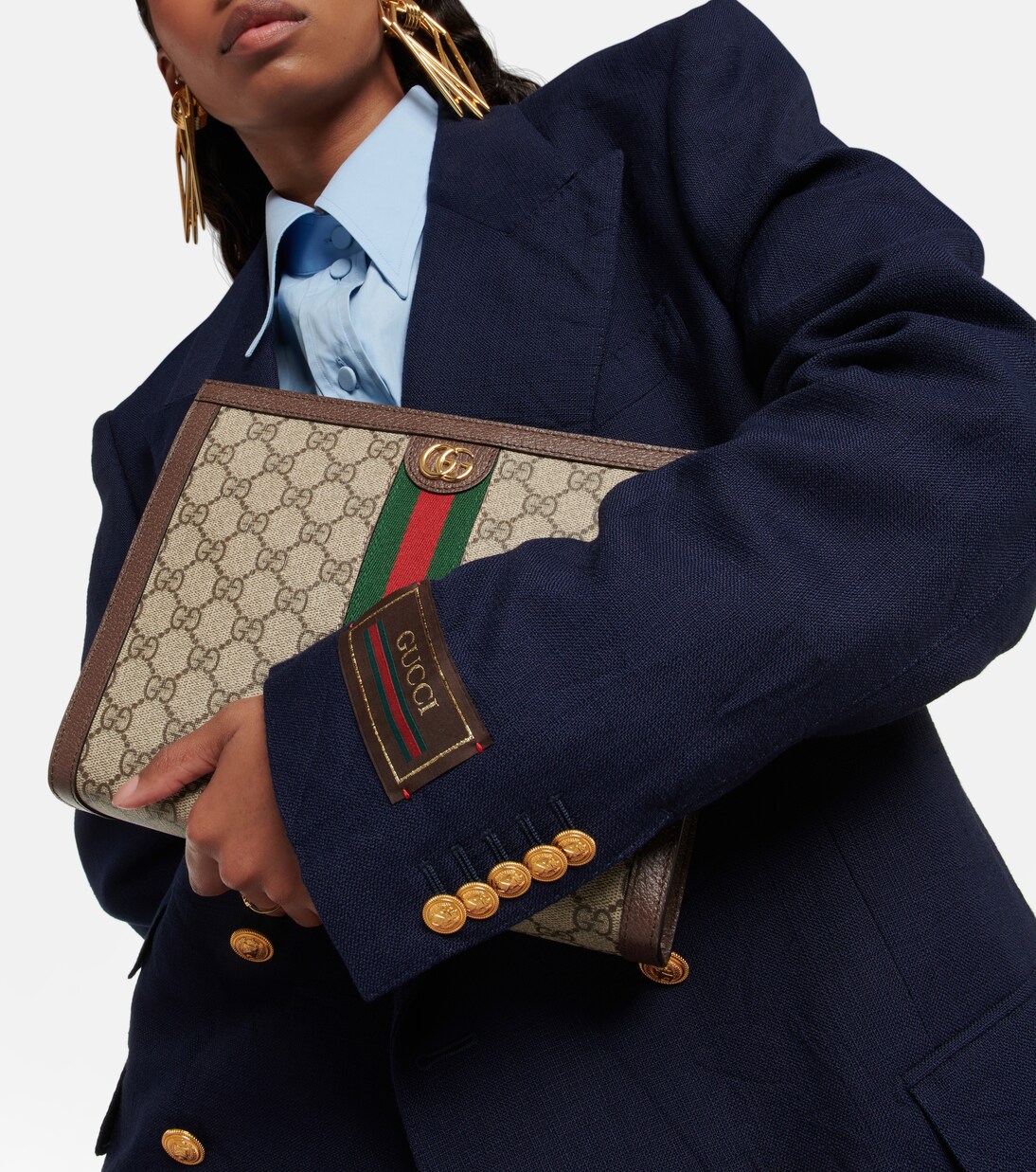Borsellino in tela GG Supreme di Gucci per giovani trendsetter