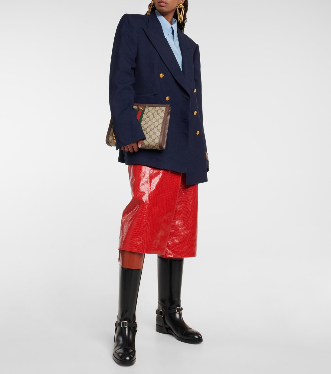 Borsellino in tela GG Supreme di Gucci per giovani trendsetter