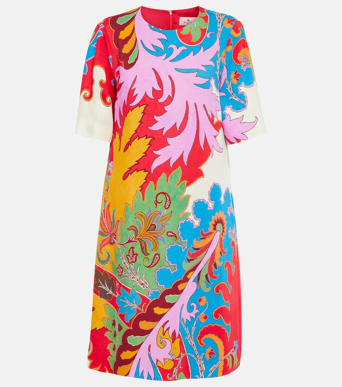 Vestido corto de jersey estampado | Etro
