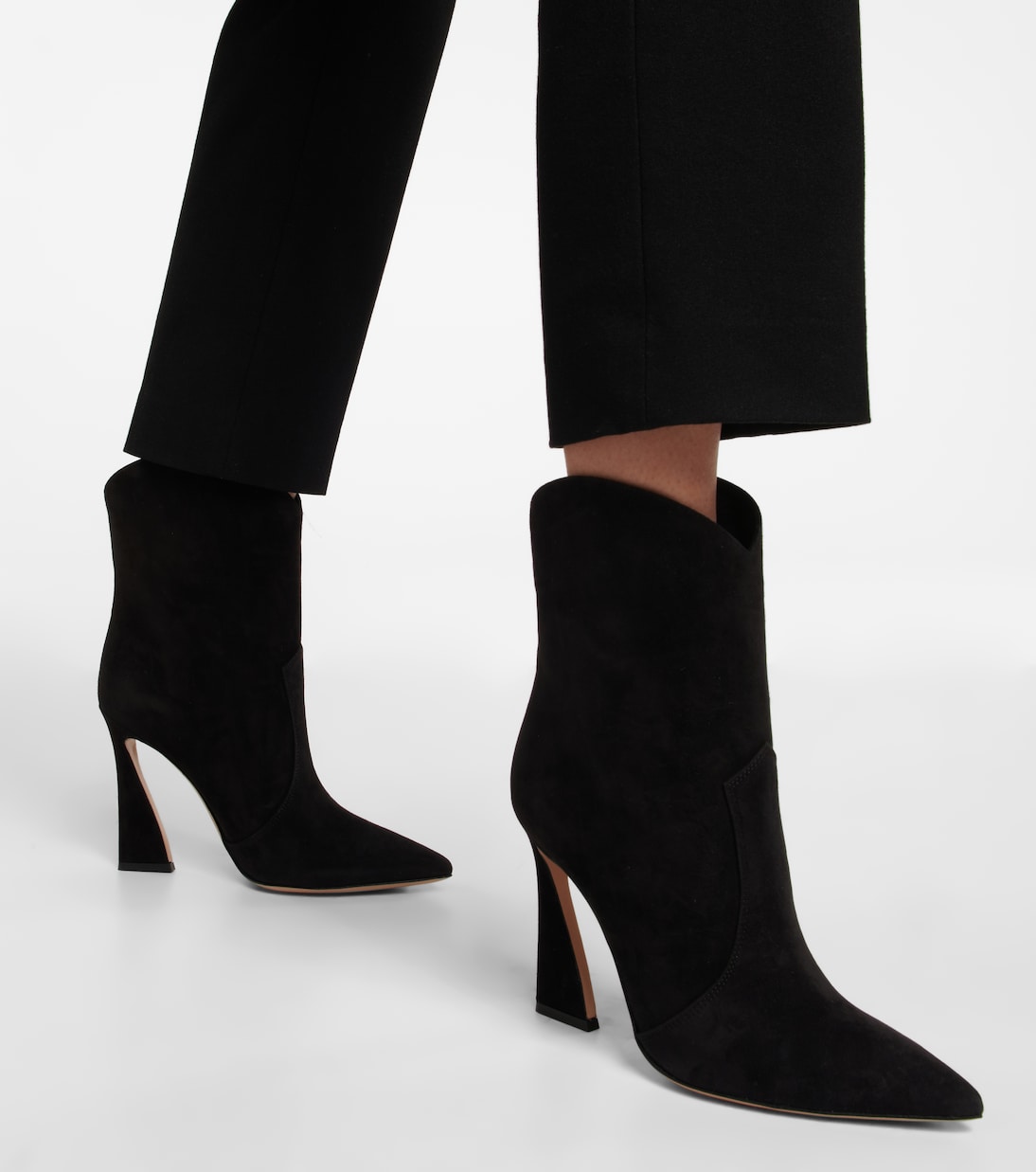 Vegas suede ankle boots | Gianvito Rossi