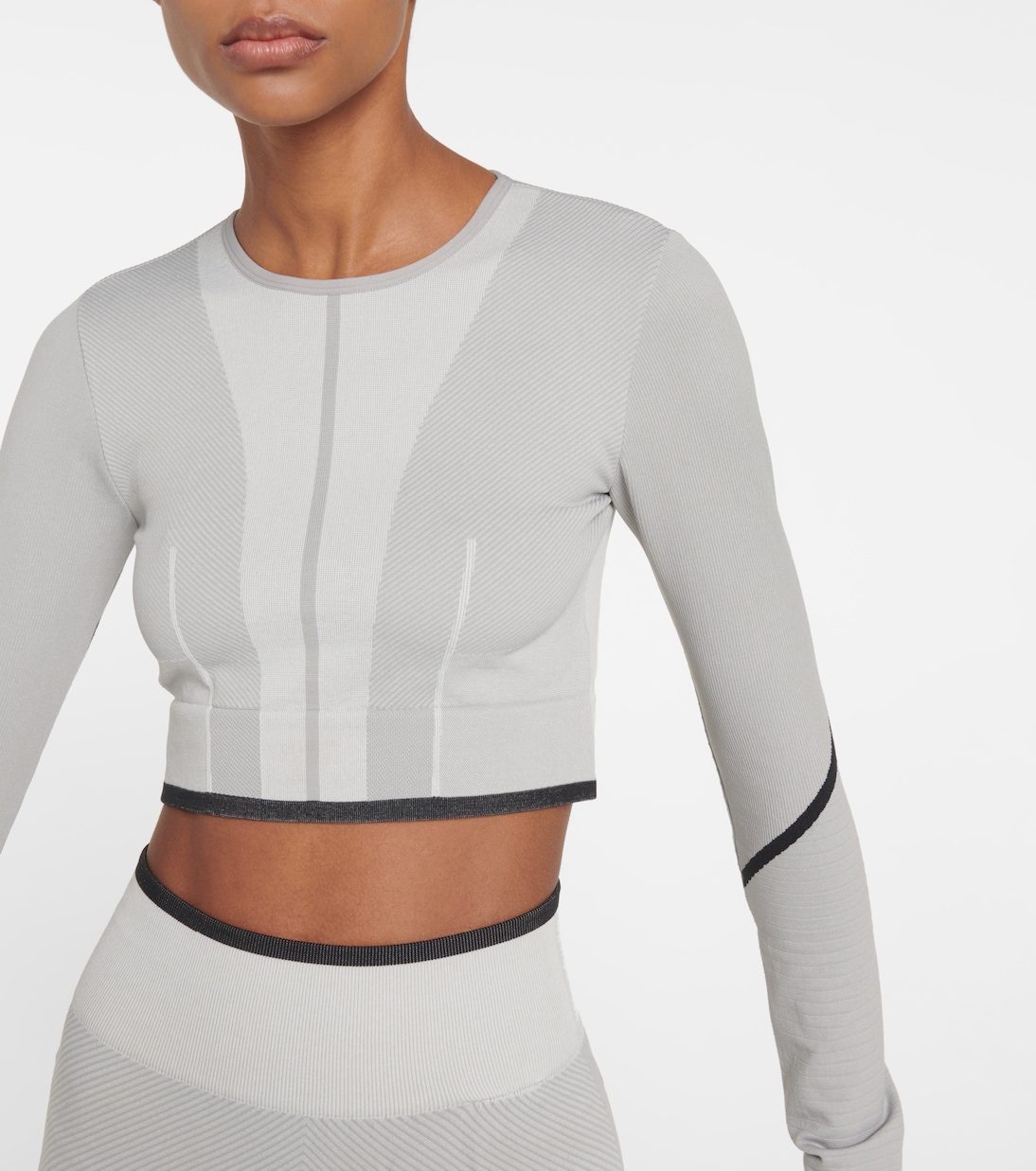 Cropped-Top TrueStrength aus Strick | Adidas by Stella McCartney