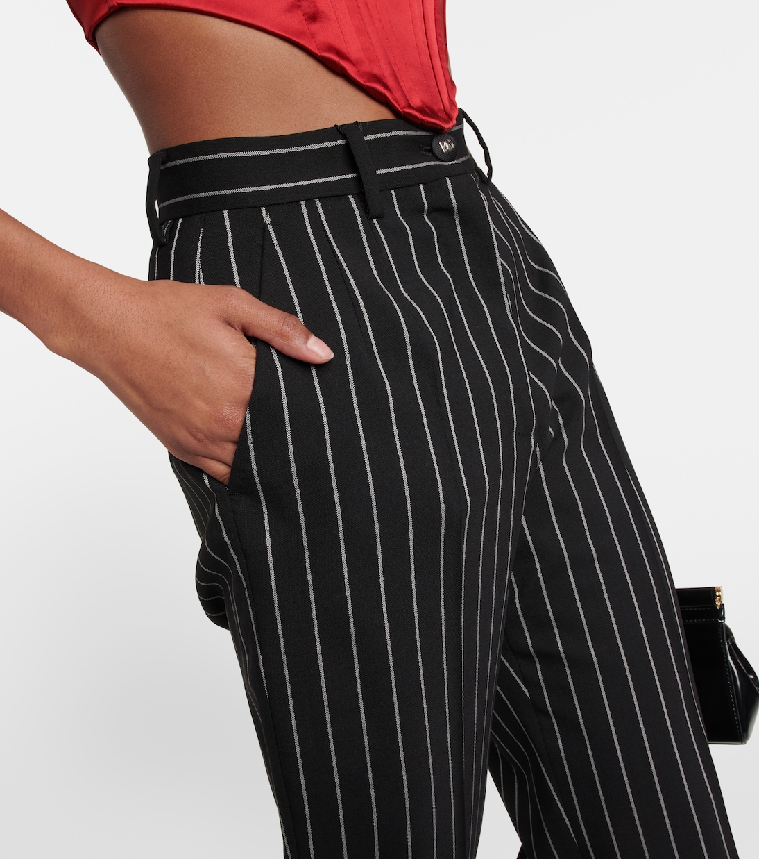 Pantalon Pantalone à taille haute | Dolce&Gabbana