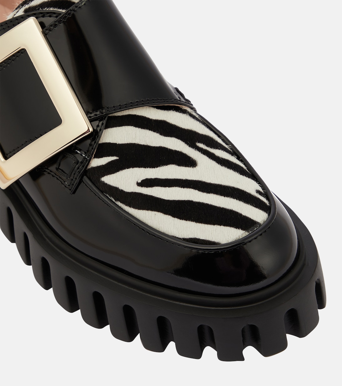 Viv' Go-Thick patent leather platform loafers | Roger Vivier