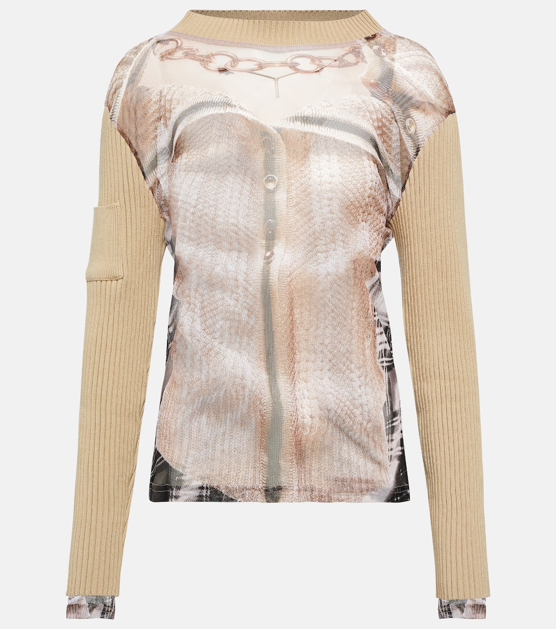 X Jean Paul Gaultier Pullover Trompe l'œil | Y/Project