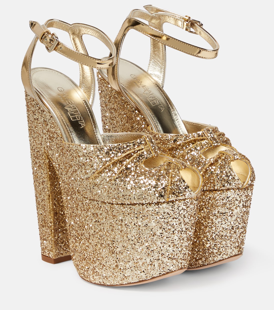 Glitter platform sandals | Giambattista Valli