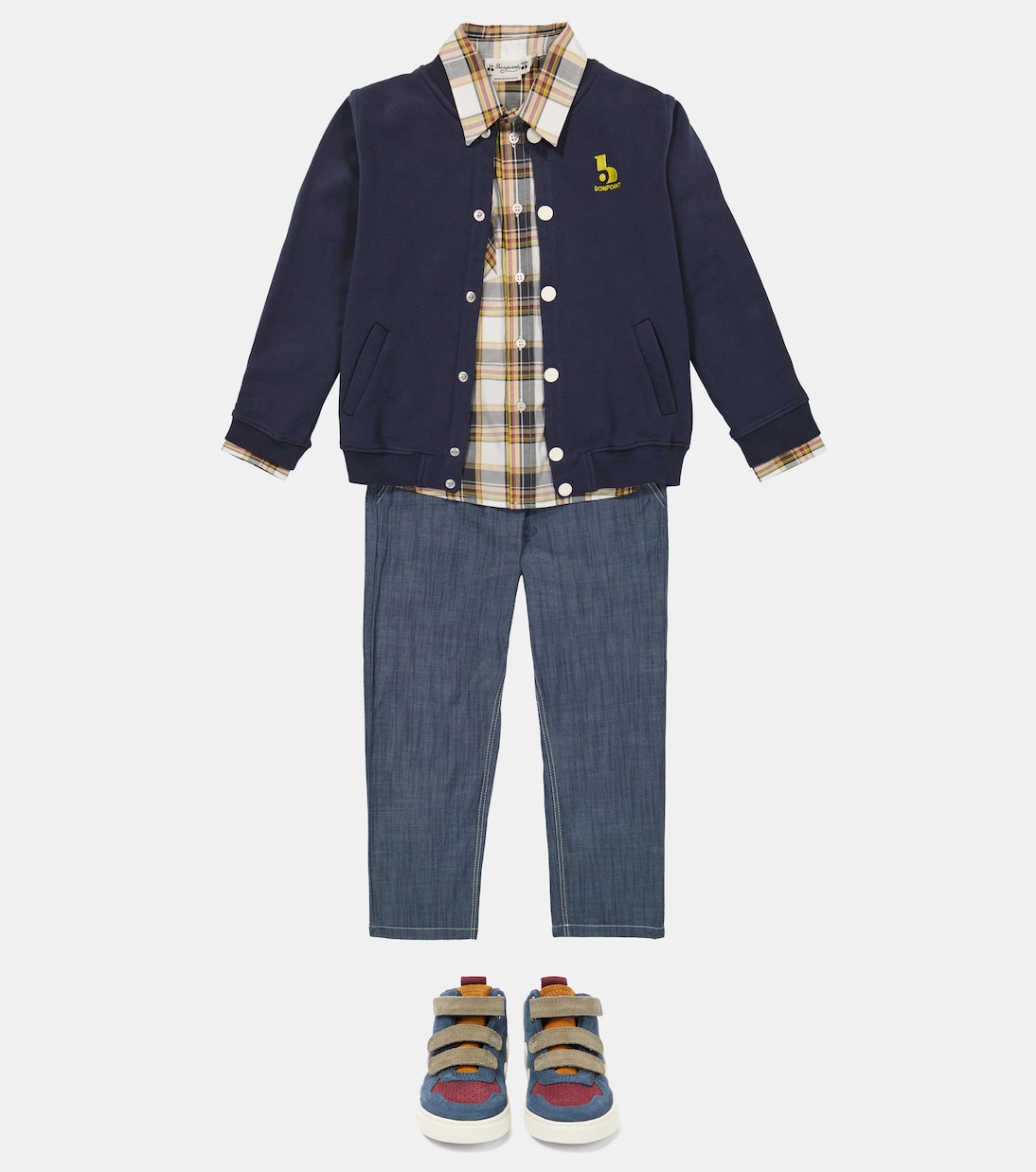 Pantaloni regular Connell in cotone | Bonpoint