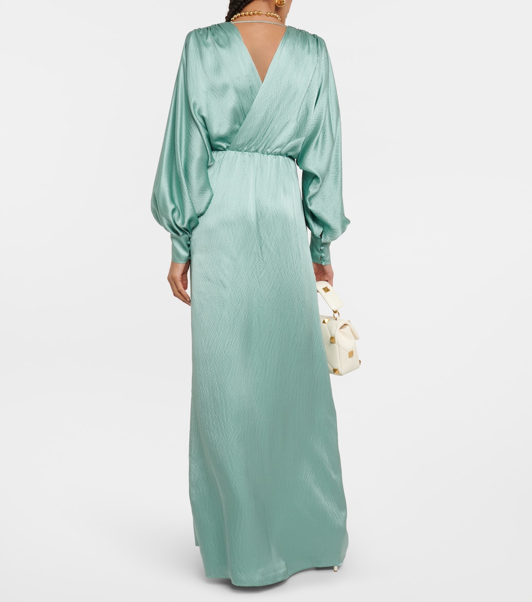 Bridal - Abito lungo Vociare in raso | Max Mara