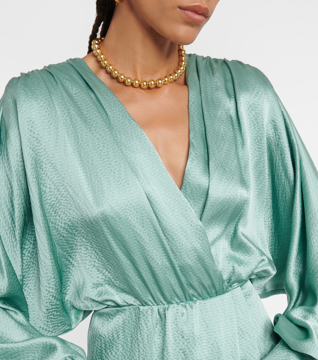 Bridal - Abito lungo Vociare in raso | Max Mara