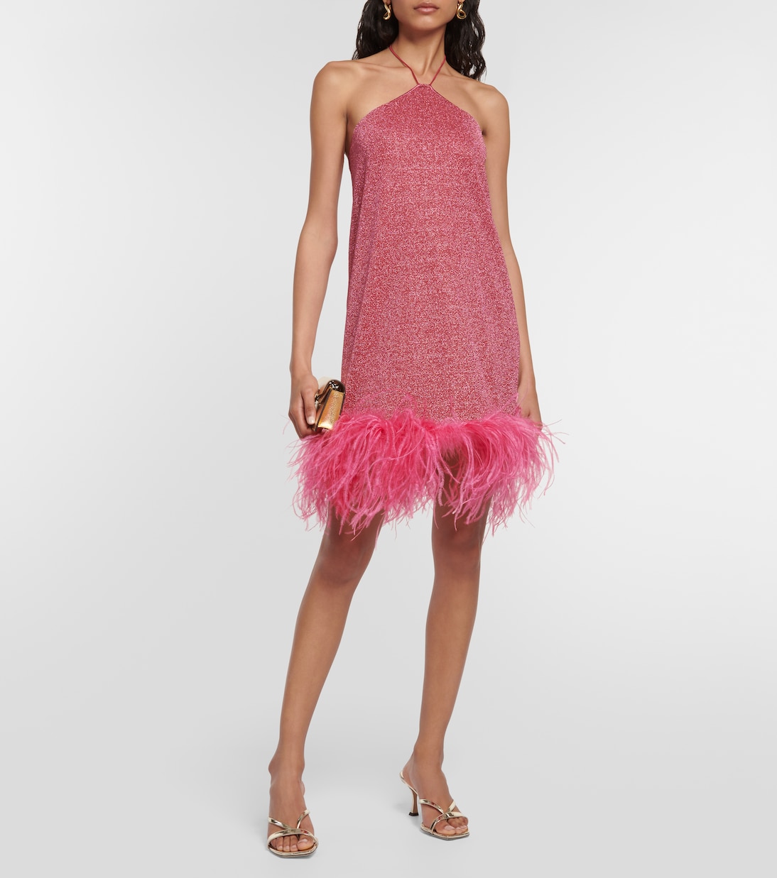 Minikleid Lumière Plumage | Oséree