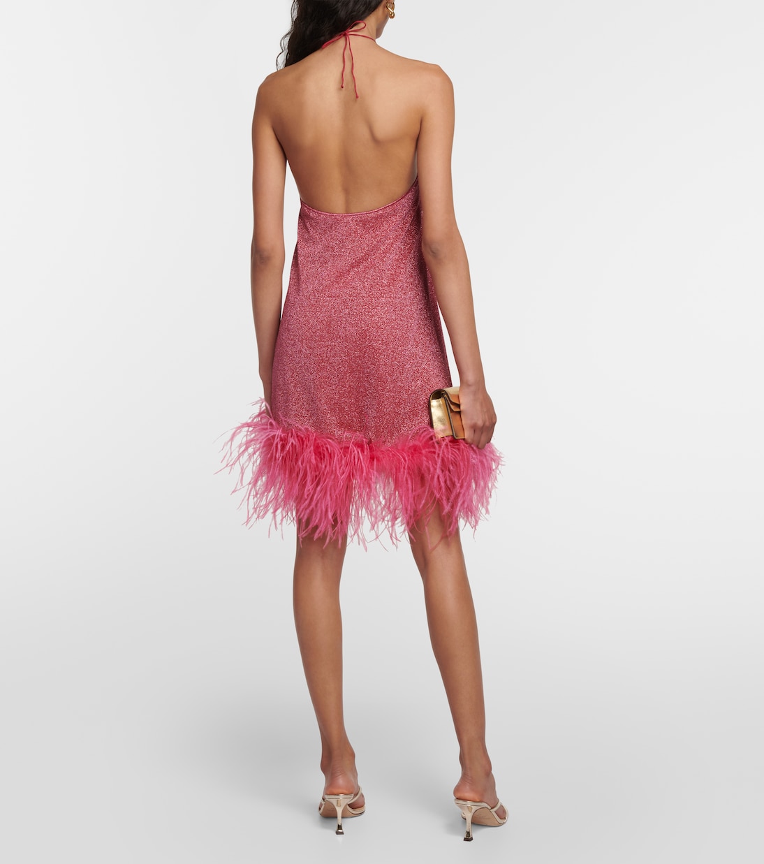 Minikleid Lumière Plumage | Oséree