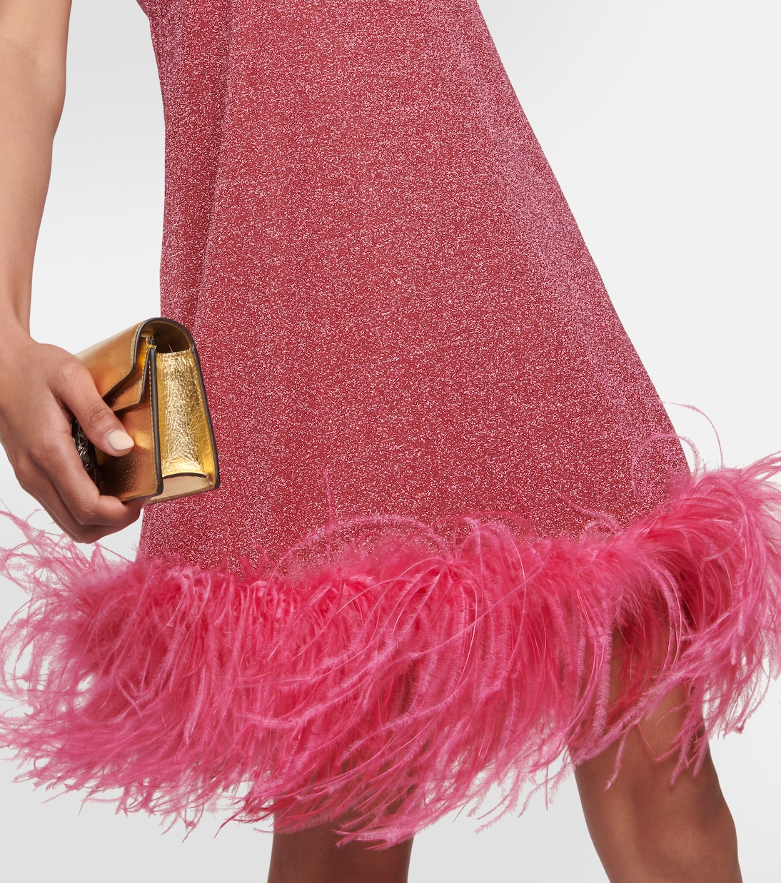 Minikleid Lumière Plumage | Oséree
