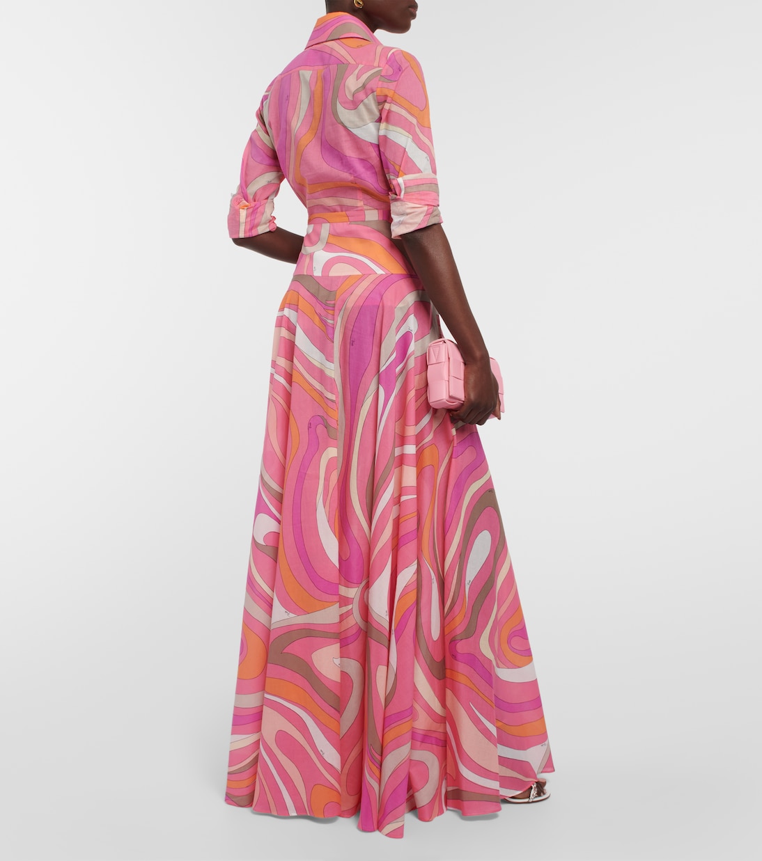 Gonna lunga Marmo in cotone | Pucci