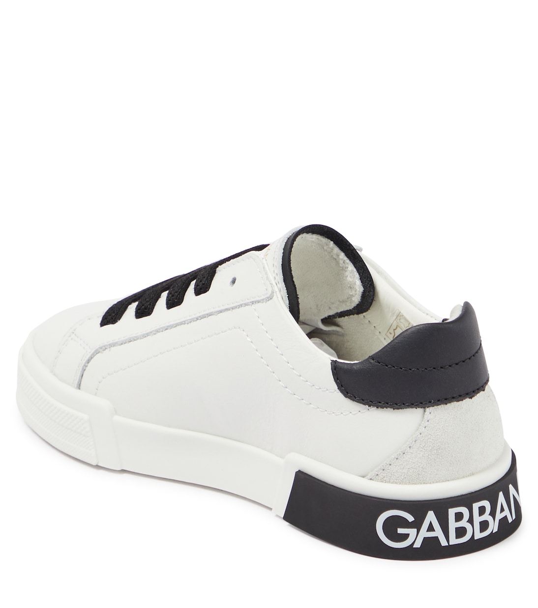 Portofino low-top leather sneakers | Dolce&Gabbana Kids