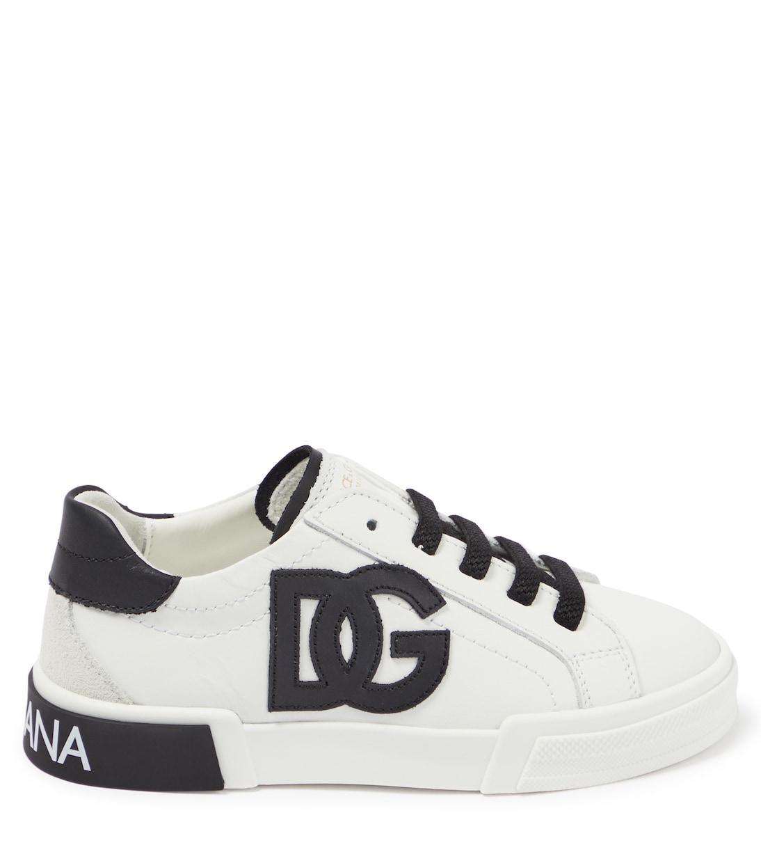 Portofino low-top leather sneakers | Dolce&Gabbana Kids
