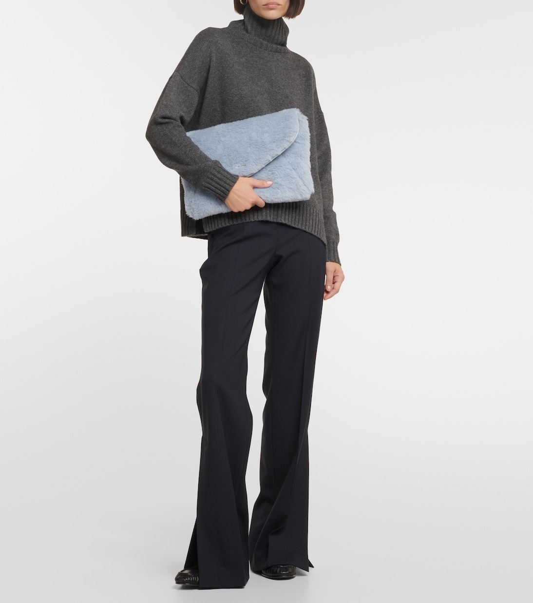 Pochette en alpaga, laine et soie | Max Mara