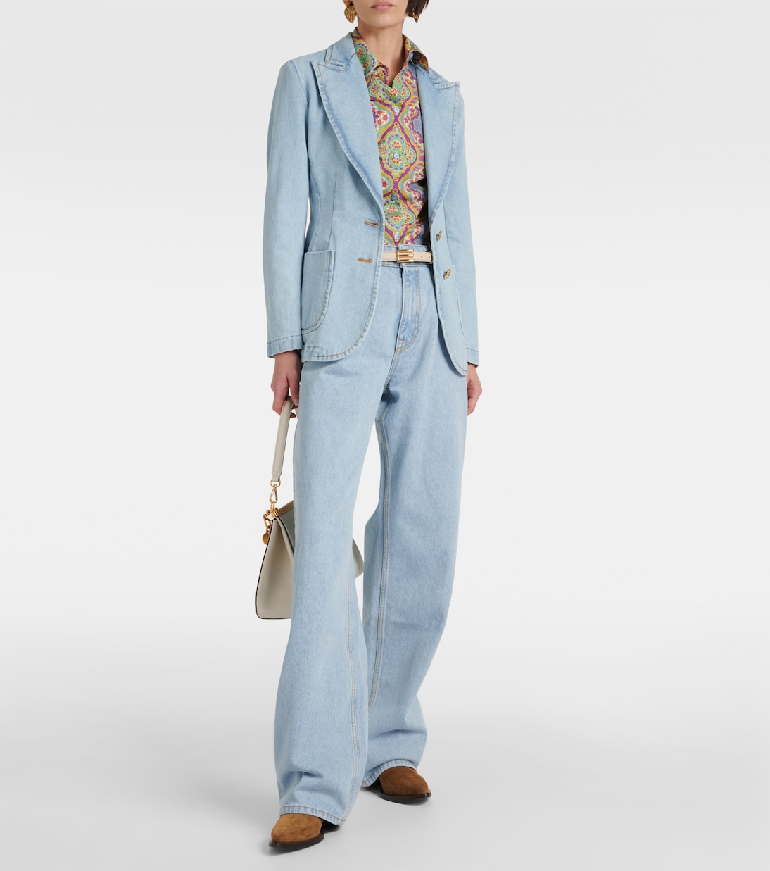 Wide-leg jeans  | Etro