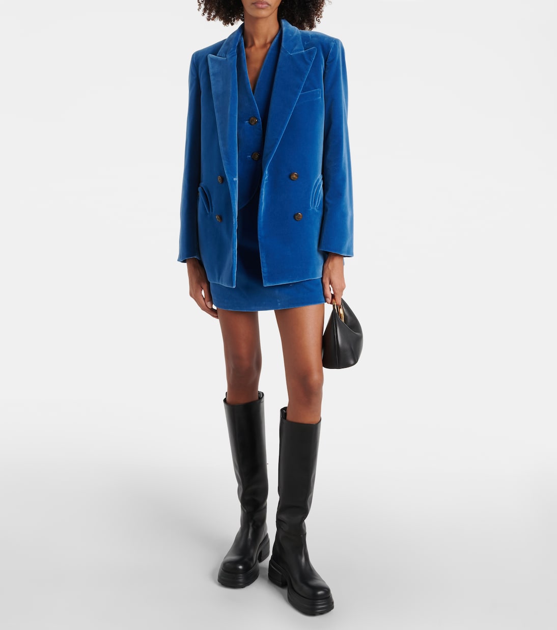 Minifalda Coci de terciopelo | Blazé Milano
