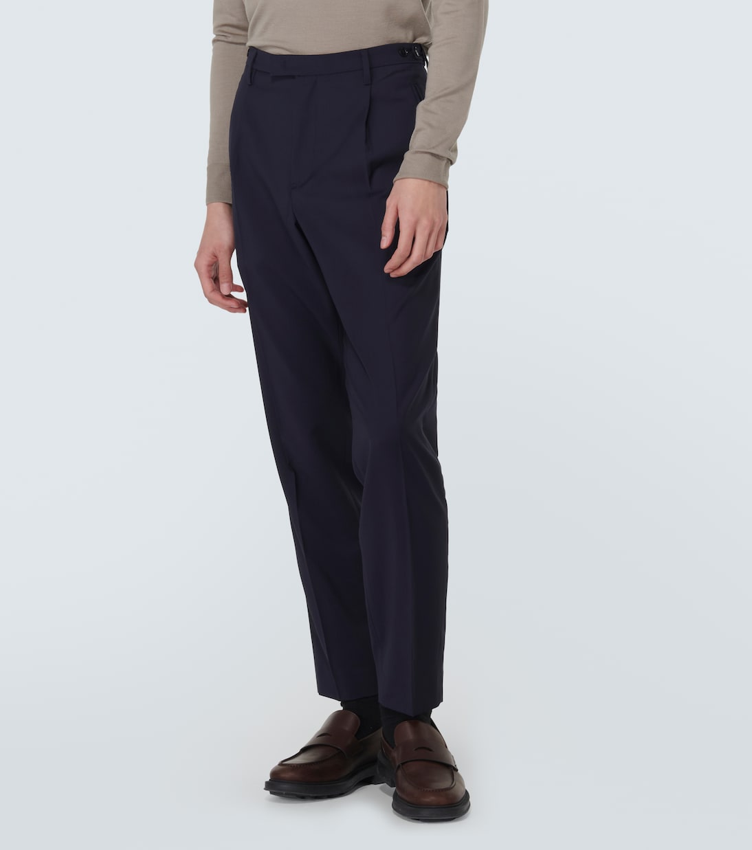 Masco mid-rise virgin wool chinos | Barena Venezia