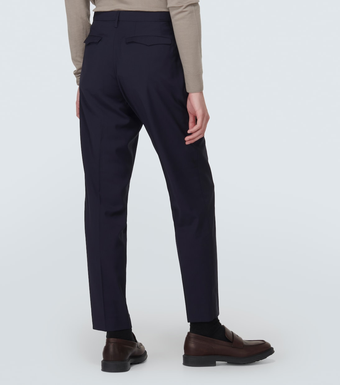 Masco mid-rise virgin wool chinos | Barena Venezia