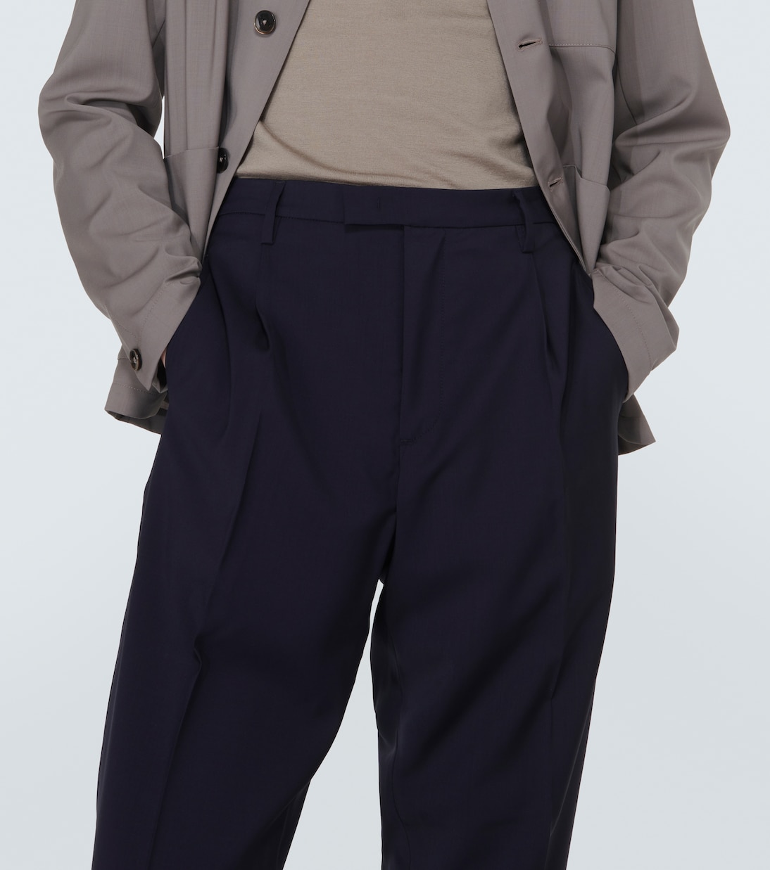 Masco mid-rise virgin wool chinos | Barena Venezia