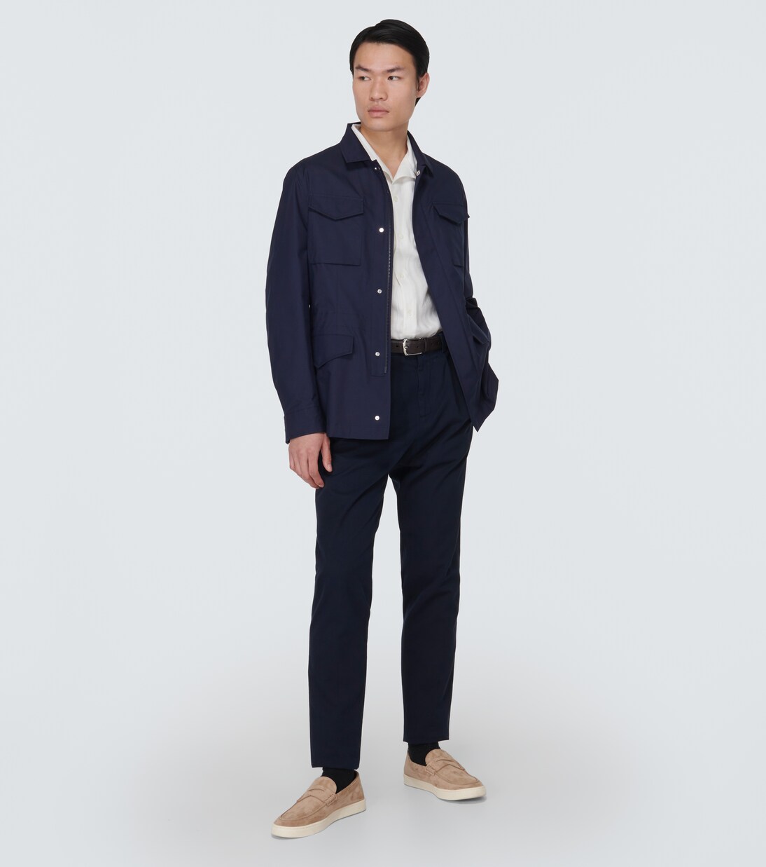 Giacca in misto cotone | Brunello Cucinelli