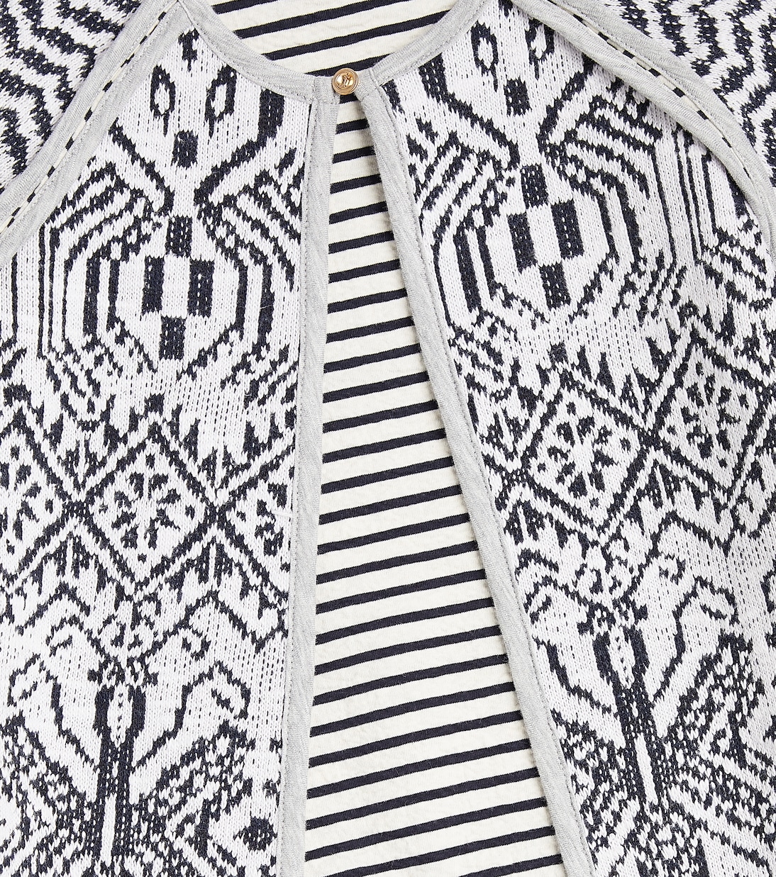 Reversible cotton-blend jacquard jacket | Scotch & Soda Kids