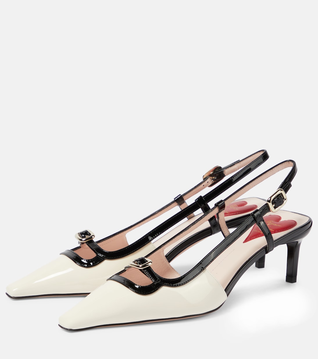Pumps slingback Viv’ Canard in vernice | Roger Vivier