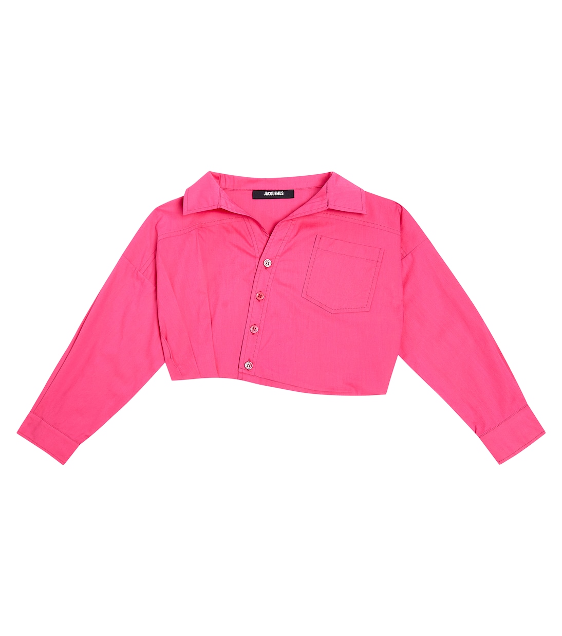 Top La Chemise Mejean de algodón y lino | Jacquemus Enfant