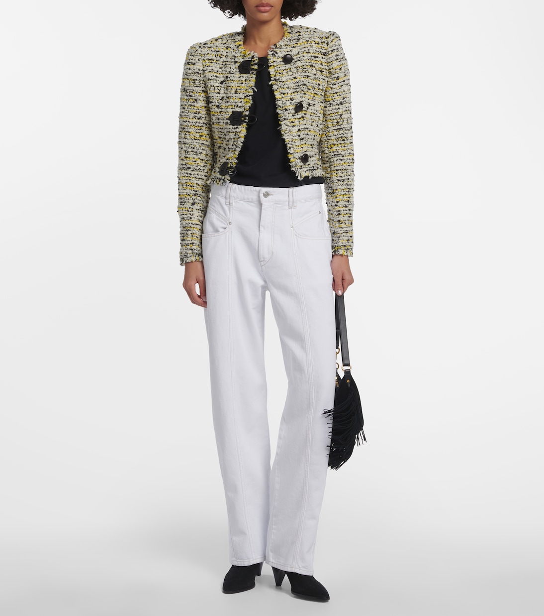 Cropped-Jacke Gradilia aus einem Wollgemisch | Isabel Marant