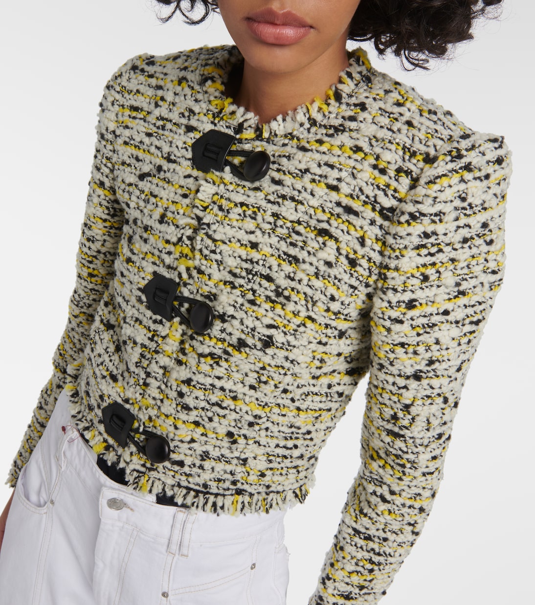 Cropped-Jacke Gradilia aus einem Wollgemisch | Isabel Marant