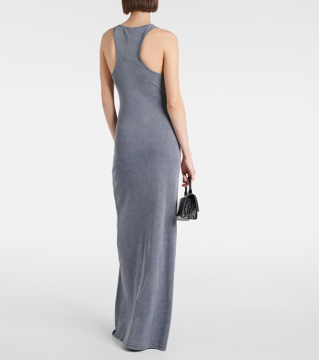 Invisible strap cotton maxi dress | Y/Project