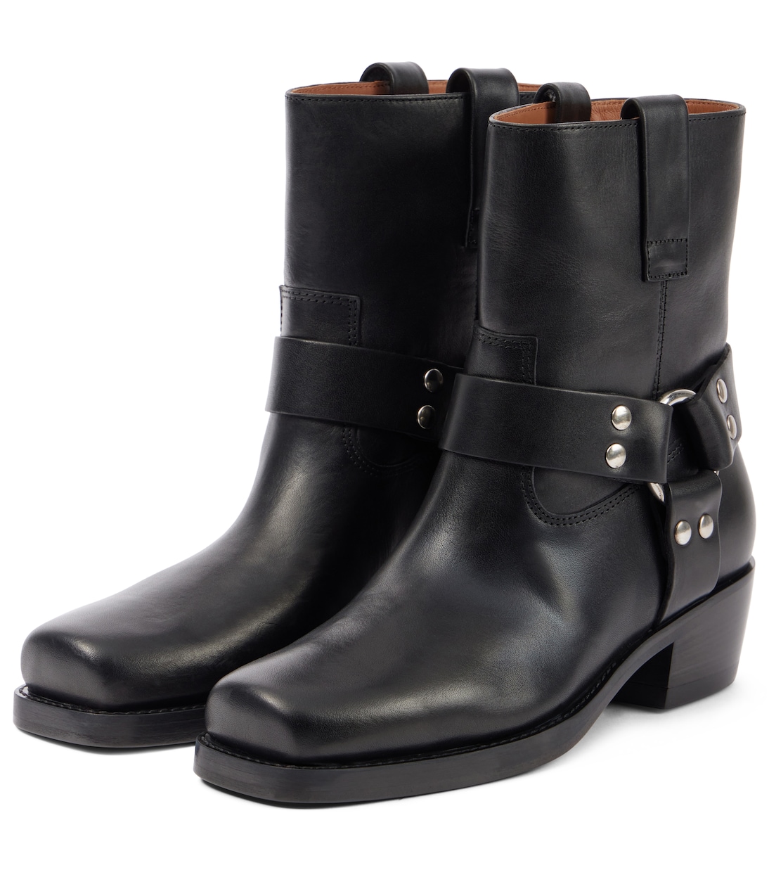 Roxy 45 leather biker boots | Paris Texas