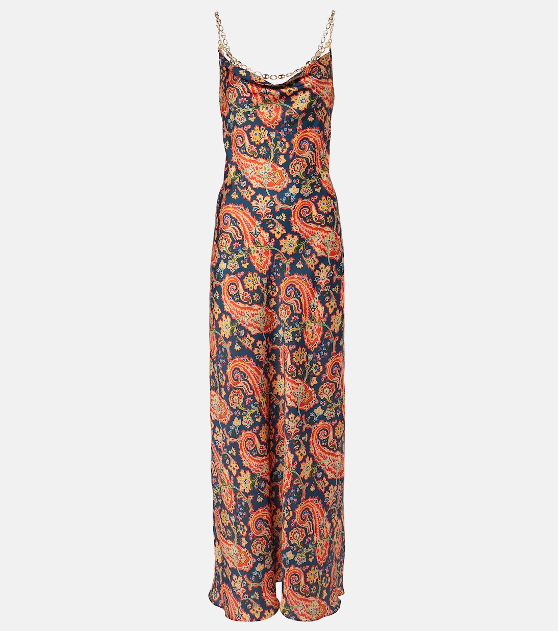Paisley maxi dress | Rabanne