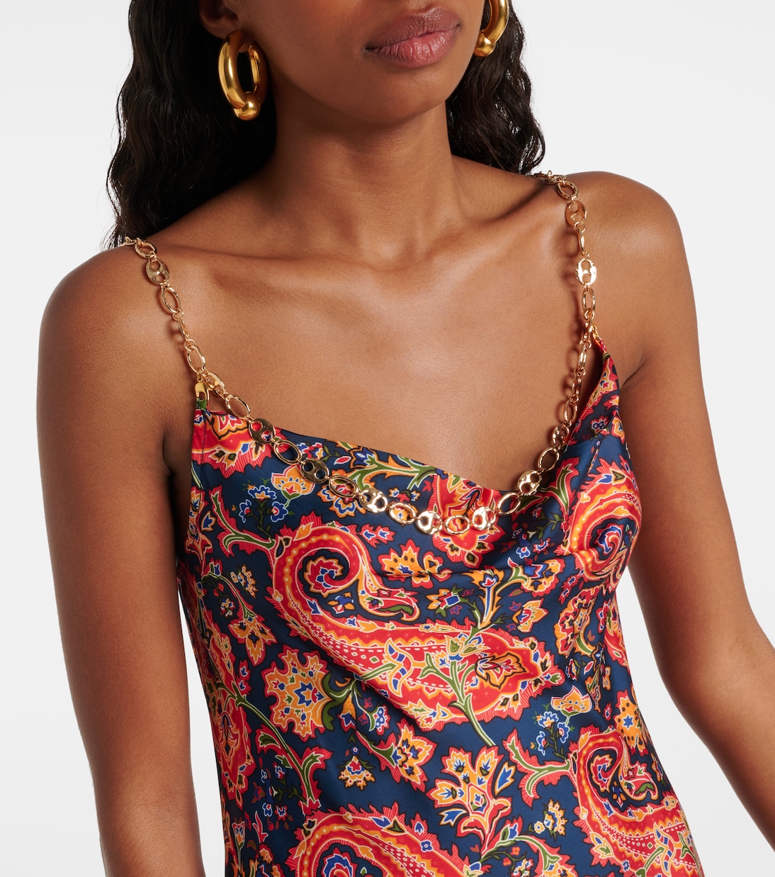 Paisley maxi dress | Rabanne