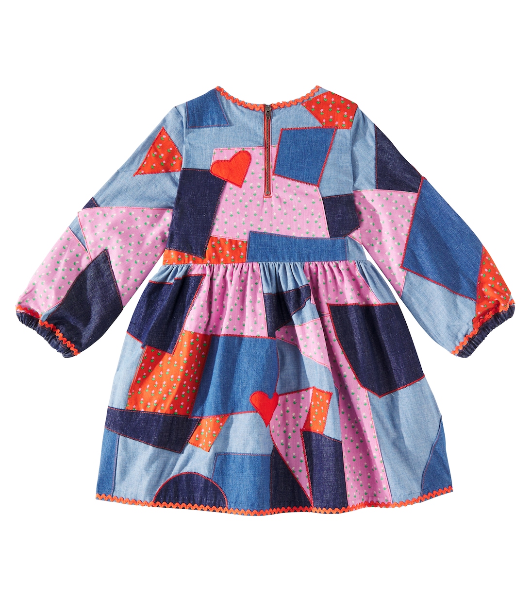 Patchwork denim dress | Stella McCartney Kids